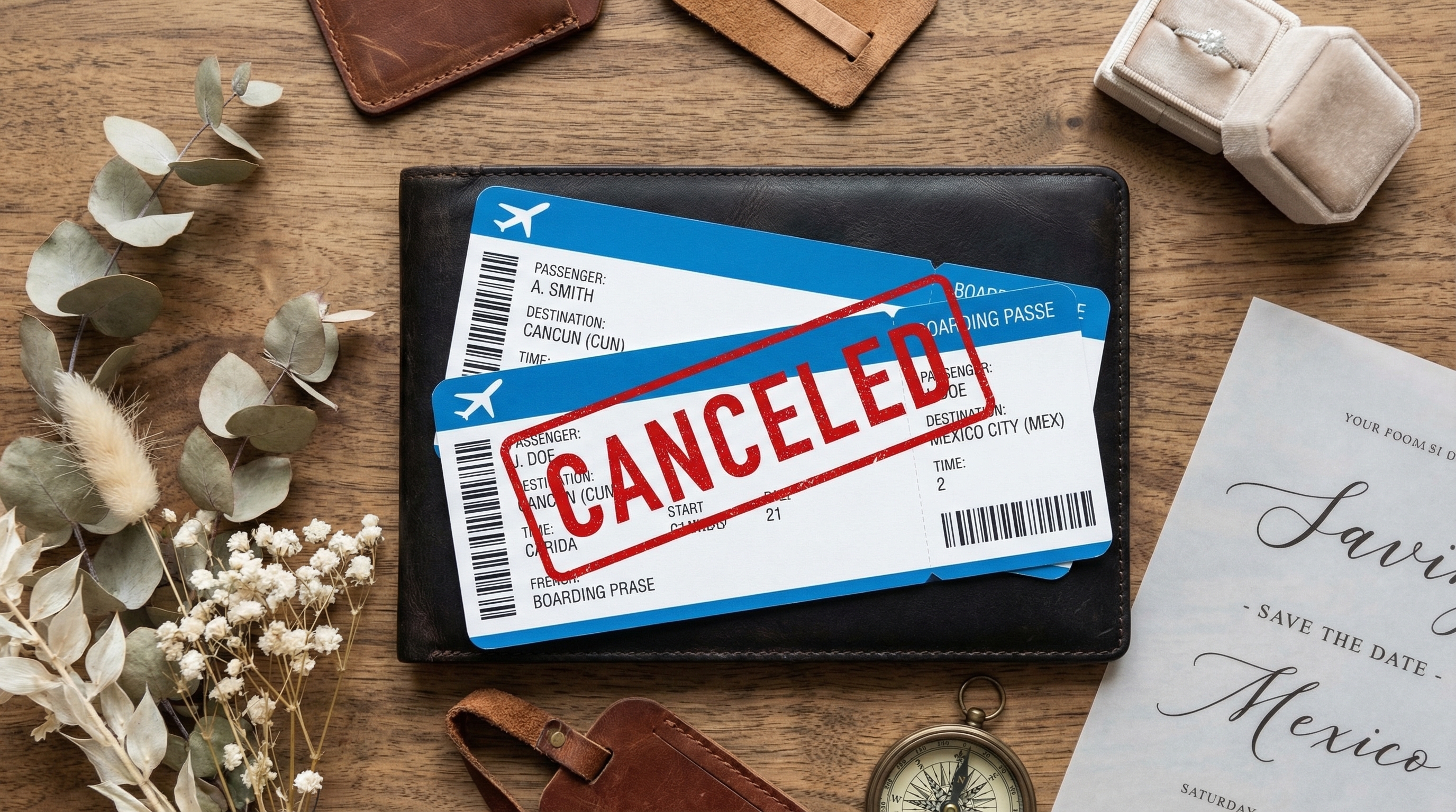 Cover Image for Cartel Violence Canceled Their Destination Wedding. They Pulled Off a New One in 4 Days.