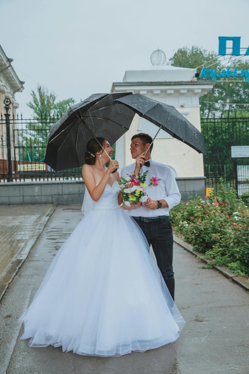 What to Do if It Rains for Your Outdoor Wedding